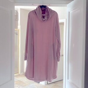 H by Halston Pink Sweatshirt Dress